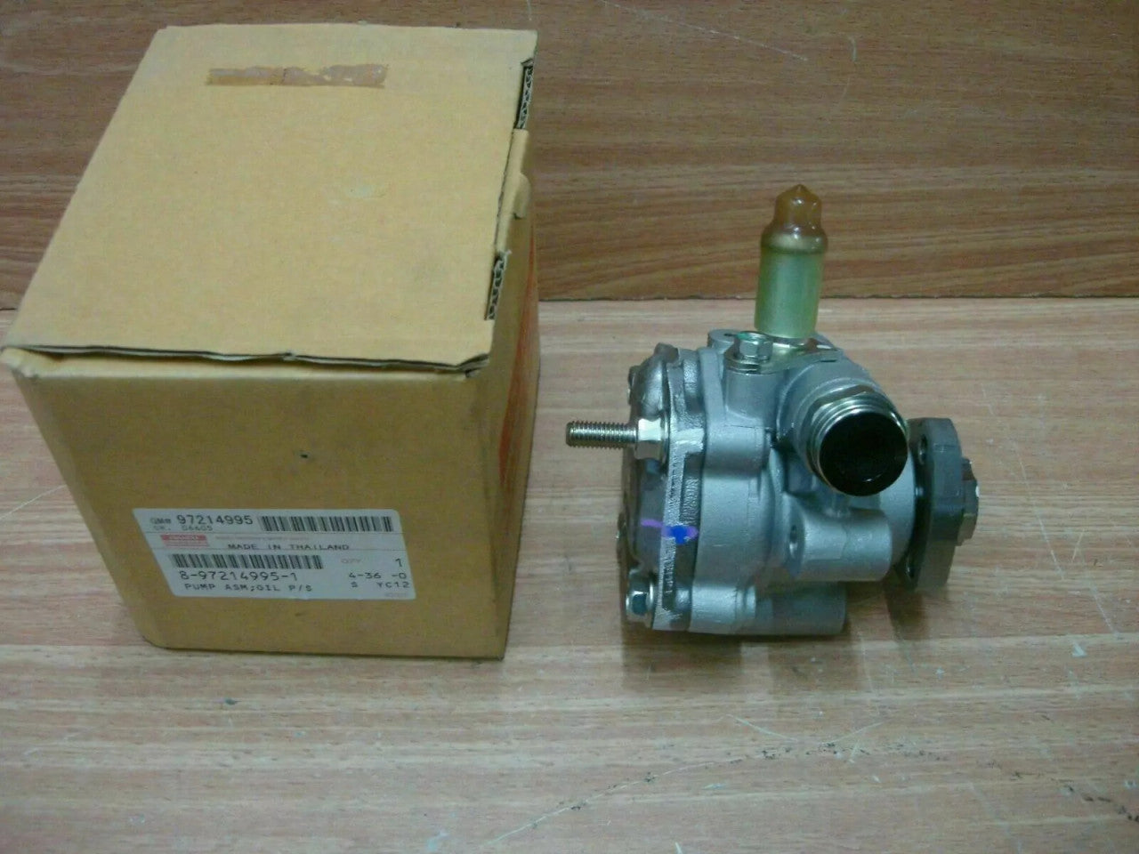 Power Steering Pump fits Isuzu Dmax D-Max 8972149951 Genuine View Left