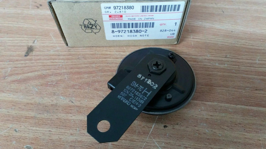 Horn Multi Tone fits Isuzu Pickup TF Chevrolet LUV Opel Campo Genuine 8972183800 View Left
