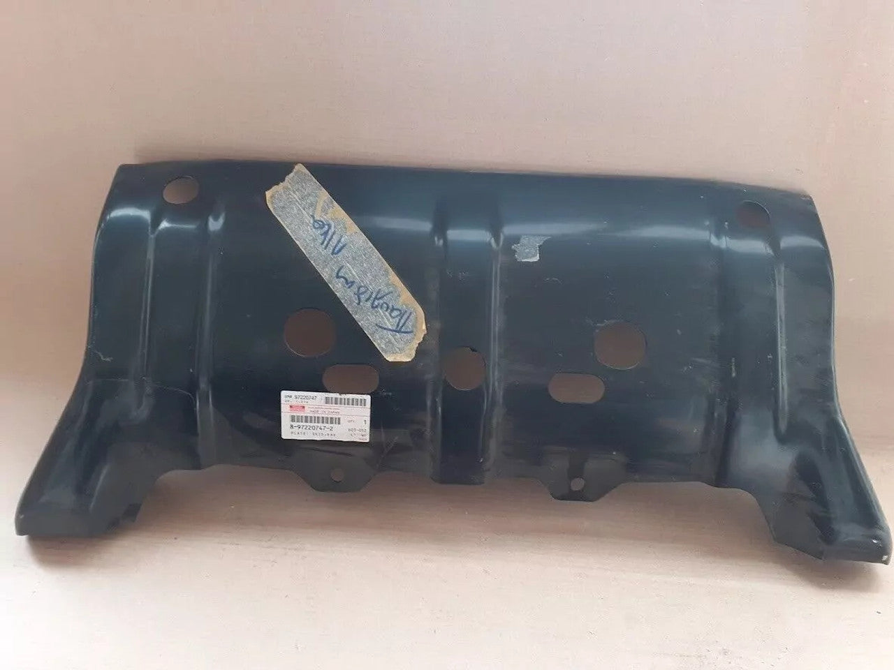 Radiator Skid Plate fits Isuzu Pickup TF Chevrolet LUV 8972207472 Genuine View Front