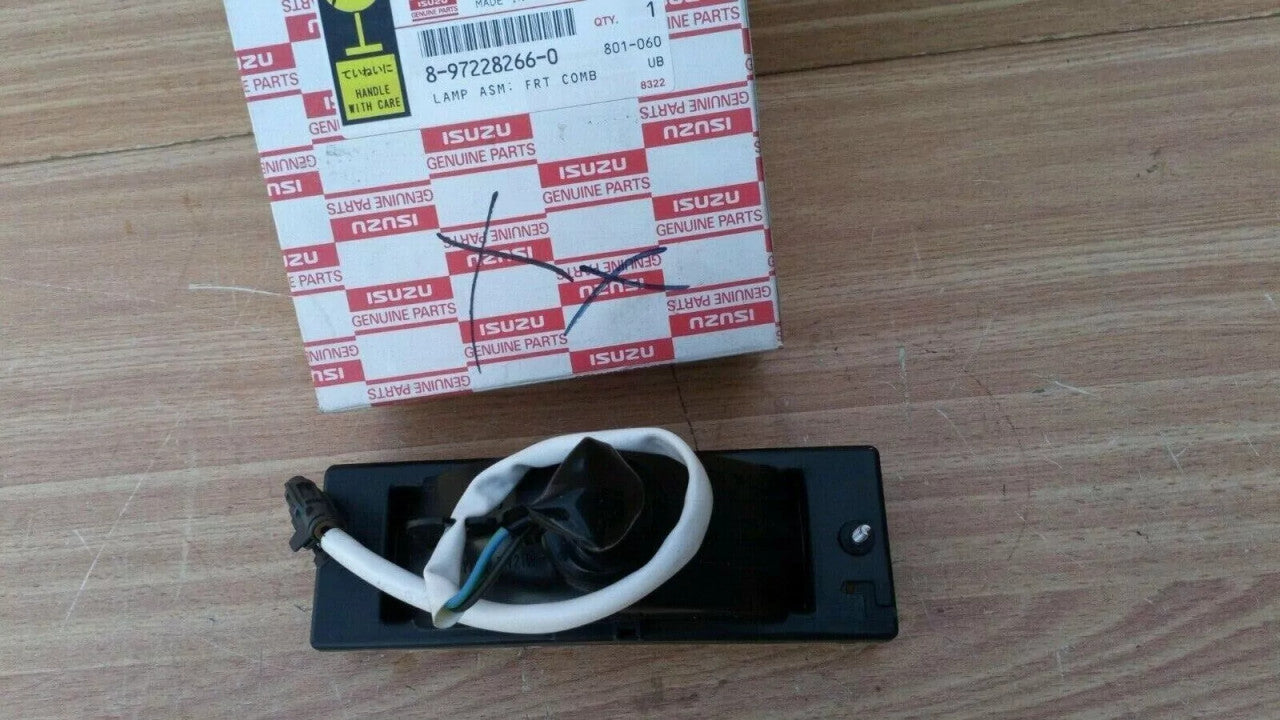 Indicator Turn Signal Front Right fits Isuzu Pickup TF Chevrolet LUV Genuine 8972282660 View Rear