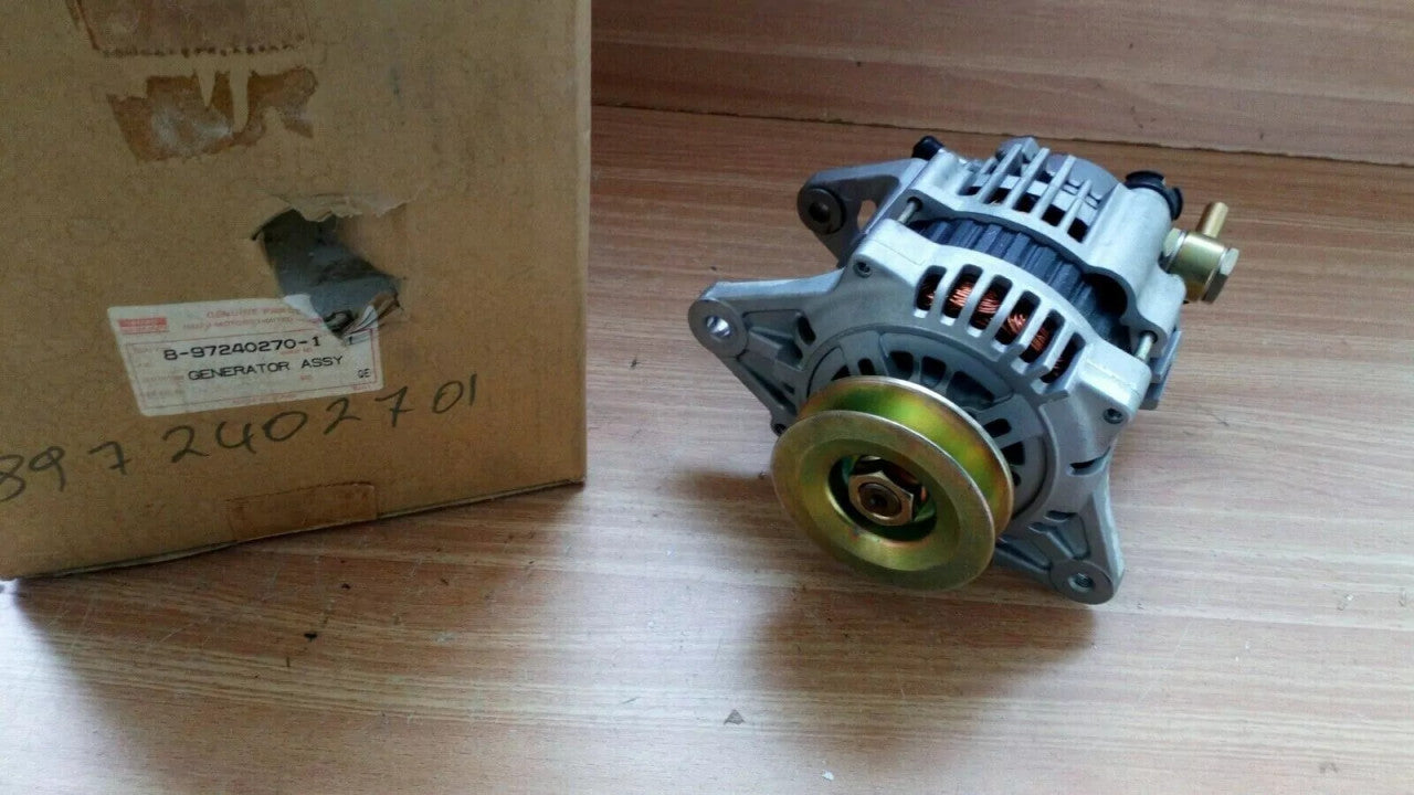 Alternator fits Isuzu TF Pickup Chevrolet LUV Opel Vauxhall 8972402701 Genuine View Front