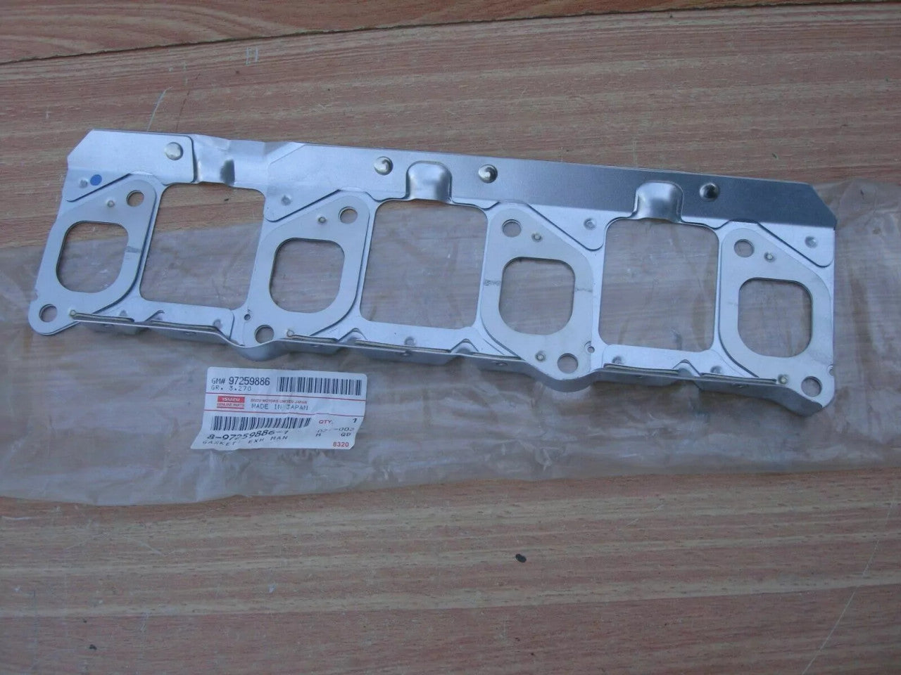 Exhaust Gasket fits Isuzu Pickup TF Cheverolet LUV Opel Campo 4JA1T Genuine 8972598861 View Right