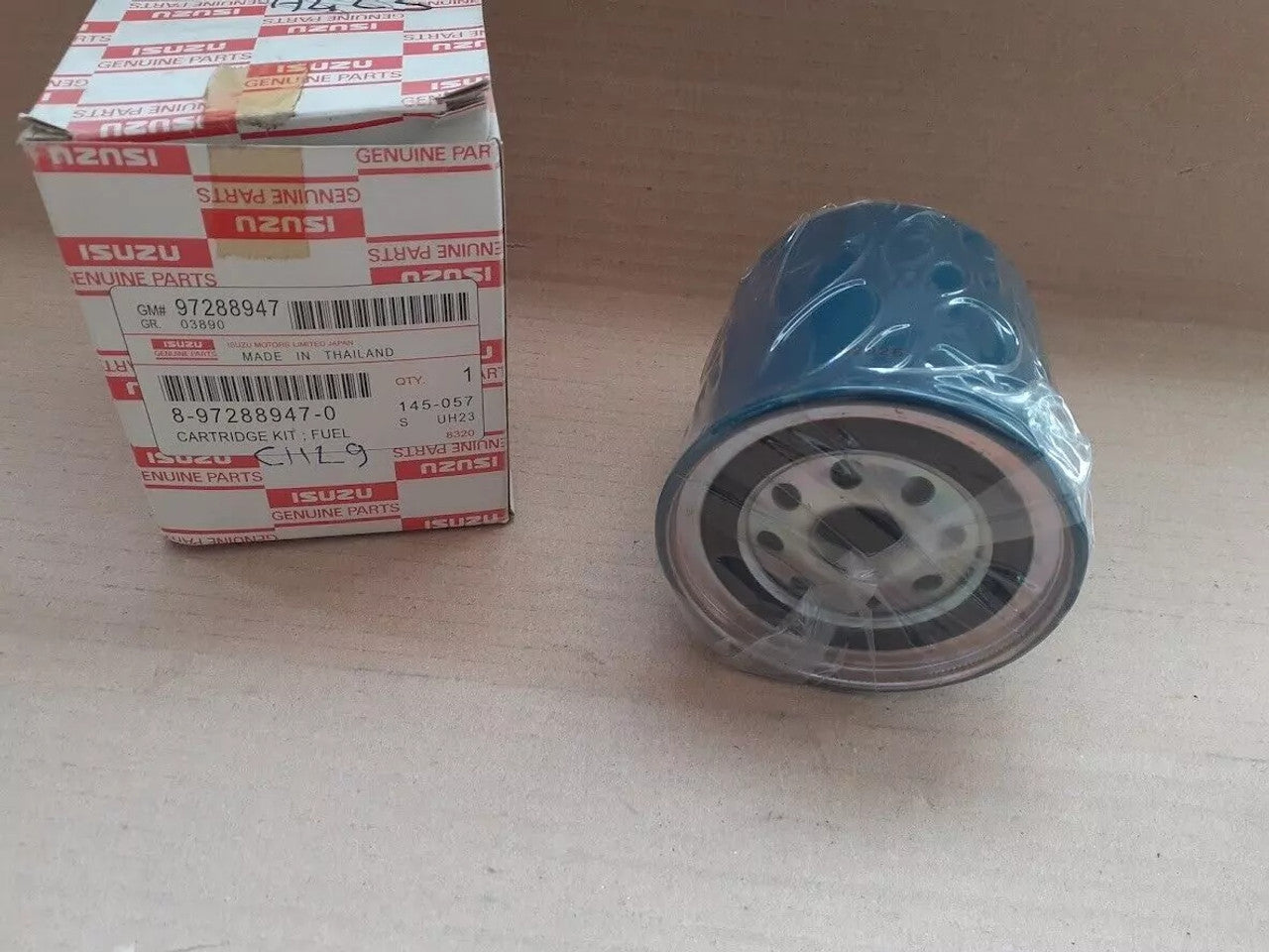 Fuel Filter Diesel fits Isuzu Dmax D-Max Rodeo Denver 4JA1TC 8972889470 Genuine View Rear