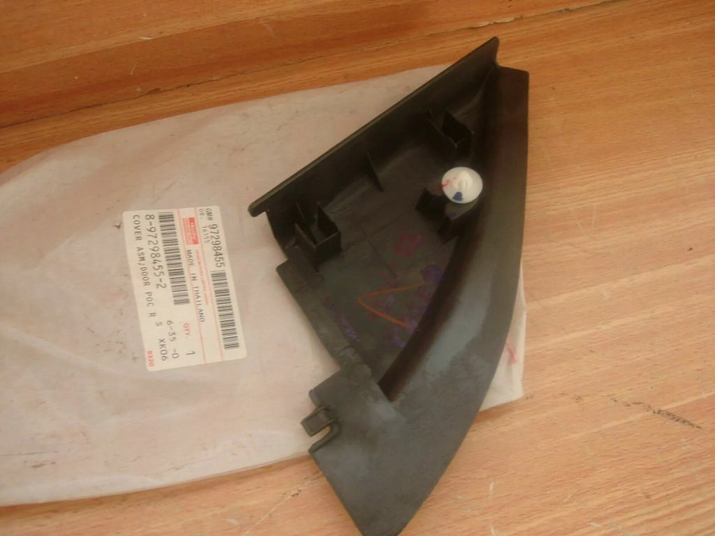 Door Pocket Cover Front Right fits Isuzu Pickup Dmax D-Max 8972984552 Genuine View Rear