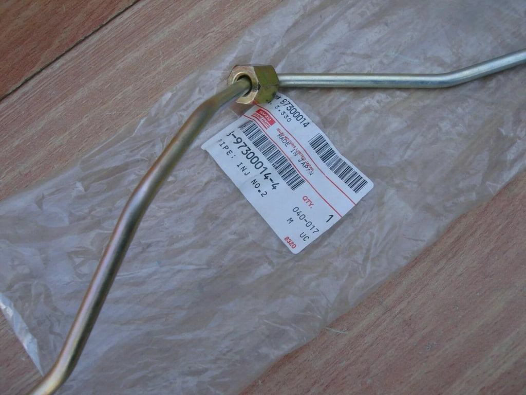Fuel Injection Pipe 2 fits Isuzu Pickup Chevrolet LUV Opel Campo 4JA1T Genuine 8973000142 View Front