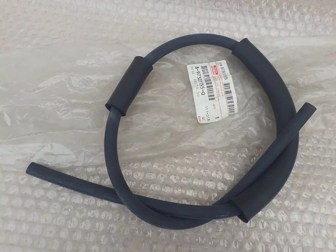 Header Tank Hose fits Isuzu Pickup TF Chevrolet LUV 4JA1T 8973011550 Genuine View Front