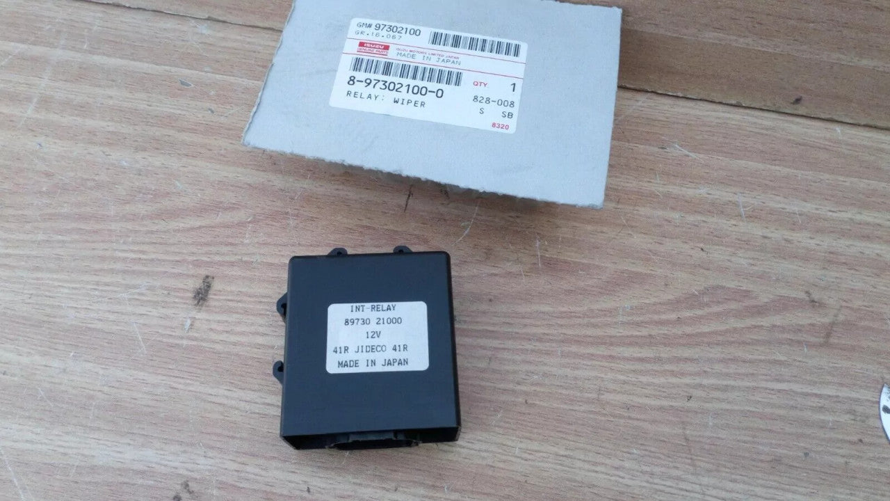 Wipers Relay fits Isuzu D-Max Dmax Rodeo Denver 8973021000 Genuine View Right