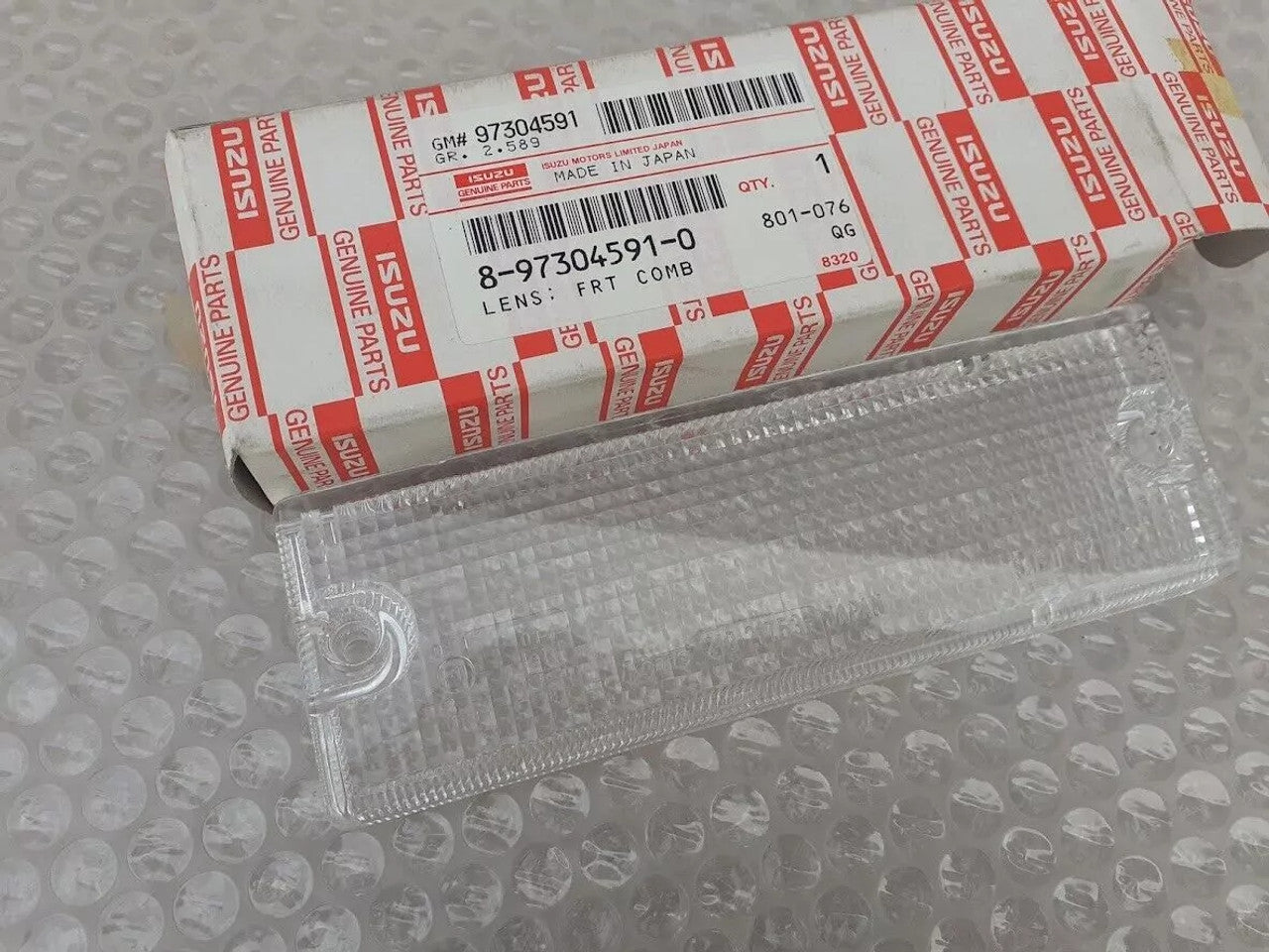 Turn Signal Lens Right fits Isuzu Pickup TFS TFR Chevrolet LUV Genuine 8973045910 View Right