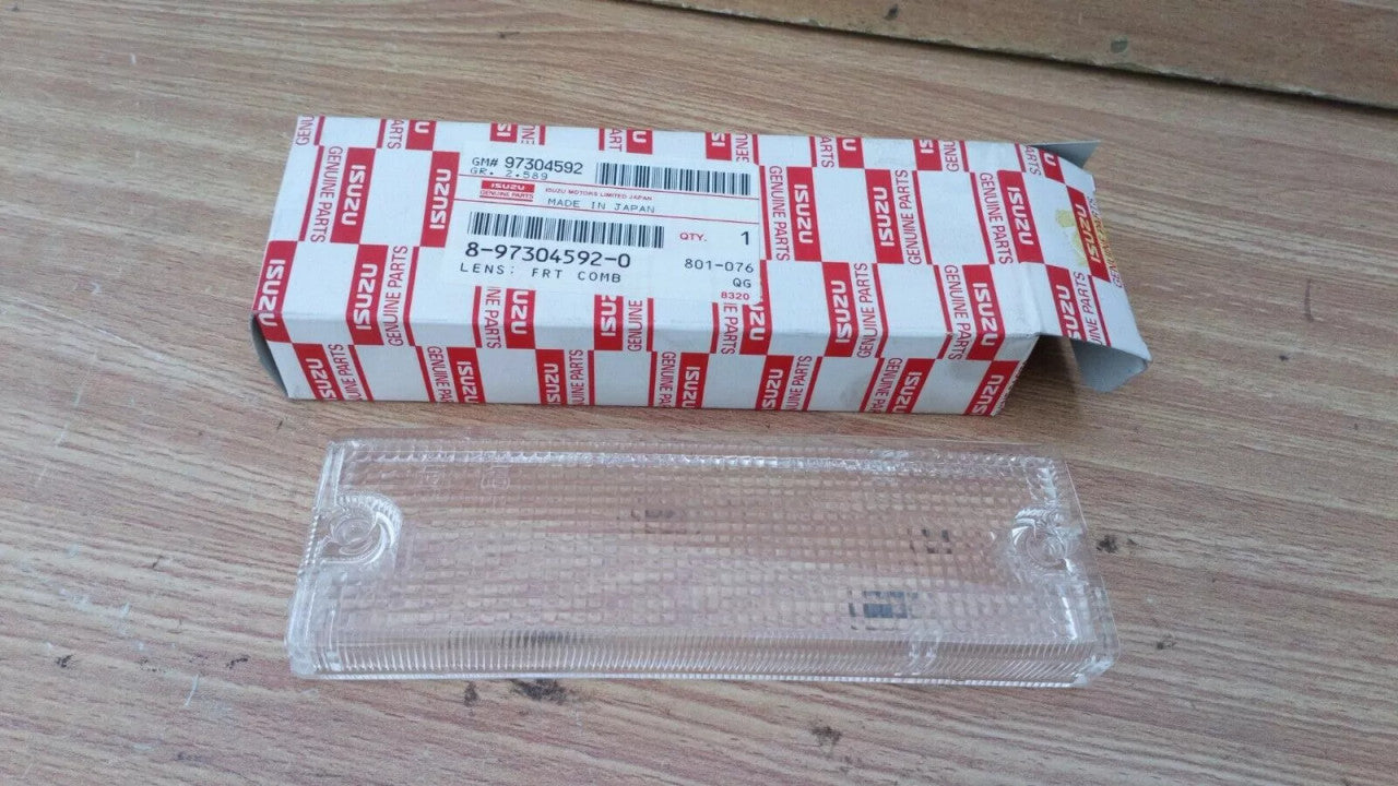 Turn Signal Lens Front Left fits Isuzu Chevrolet Pickup TF 8973045920 Genuine View Front