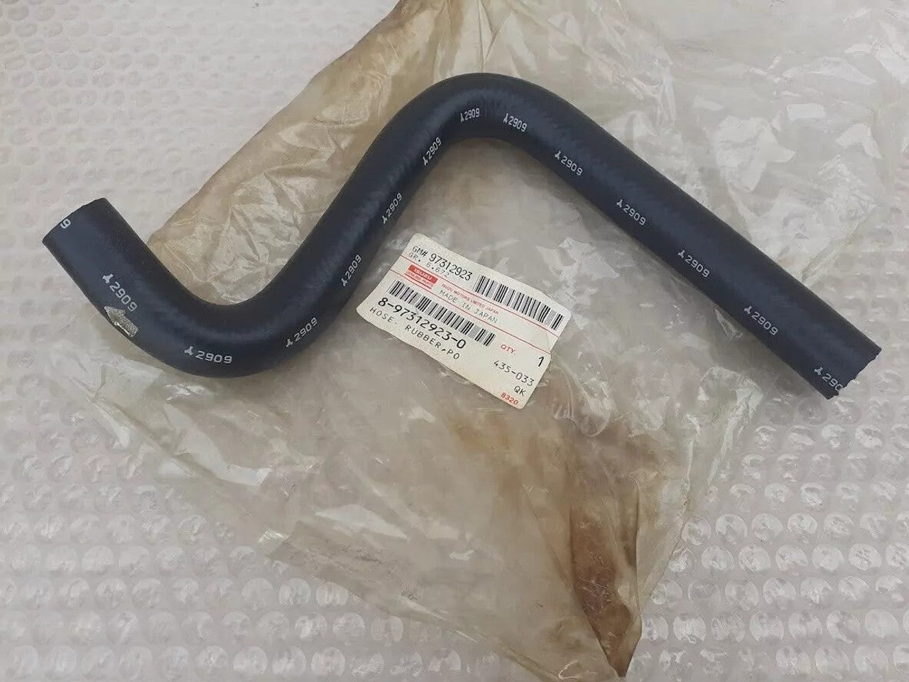 Power Steering Hose fits Isuzu Pickup TF Chevrolet LUV Opel Campo Genuine 8973129230 View Rear
