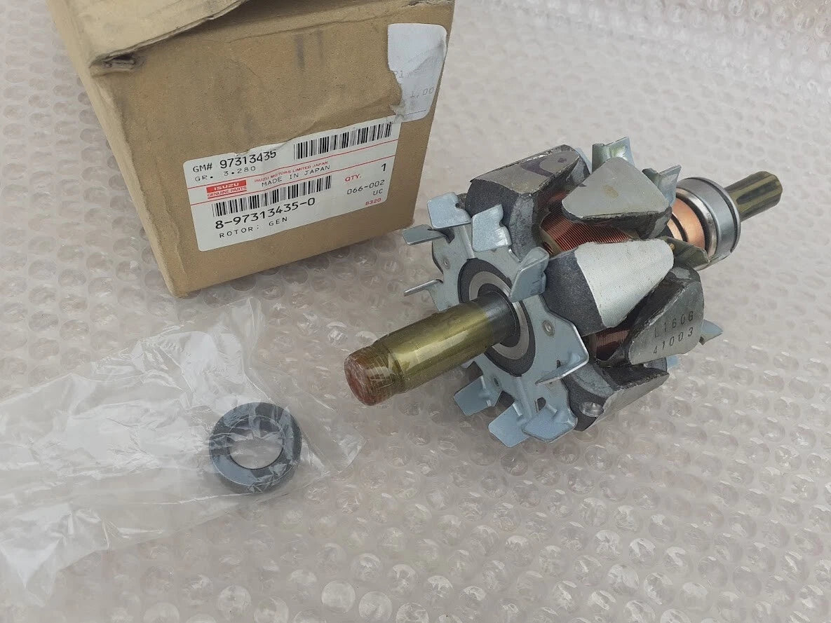 Alternator Rotor fits Isuzu Pickup TF Opel Campo Chevrolet LUV 4JA1T Genuine 8973134350 View Front