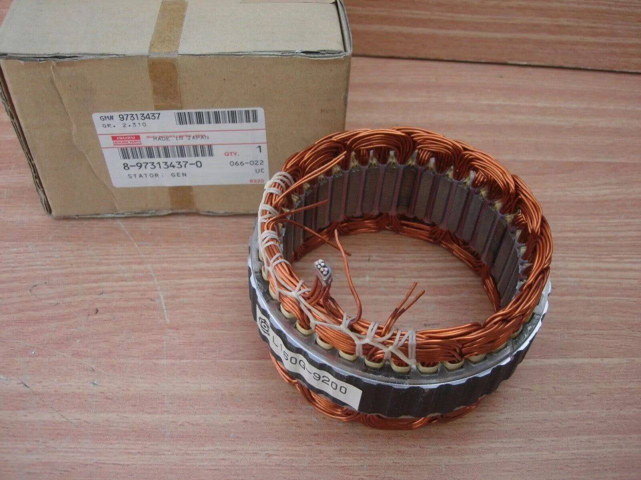 Alternator Stator fits Isuzu Pickup TF Chevrolet LUV Opel Campo 4JA1T Genuine 8973134370 View Front