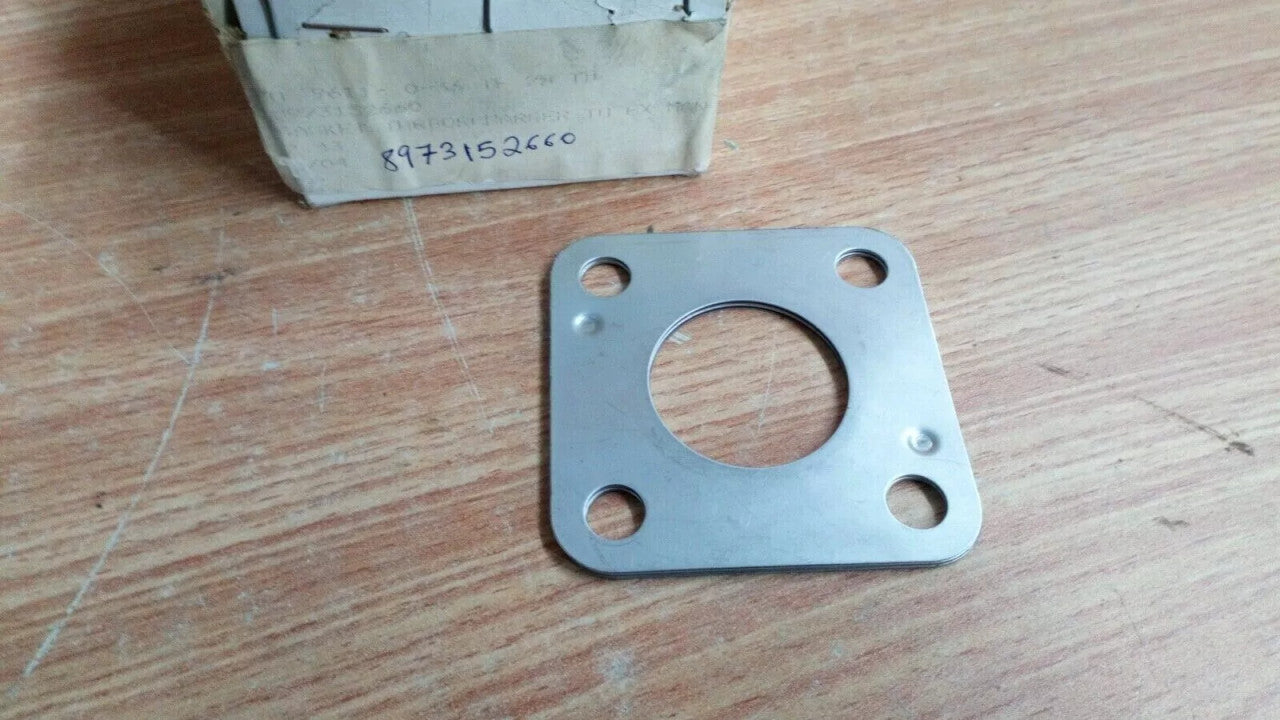 Turbo Gasket to Exhaust fits Isuzu Chevrolet Opel 17TD X17DT 4JA1T Genuine 8973152660 View Front