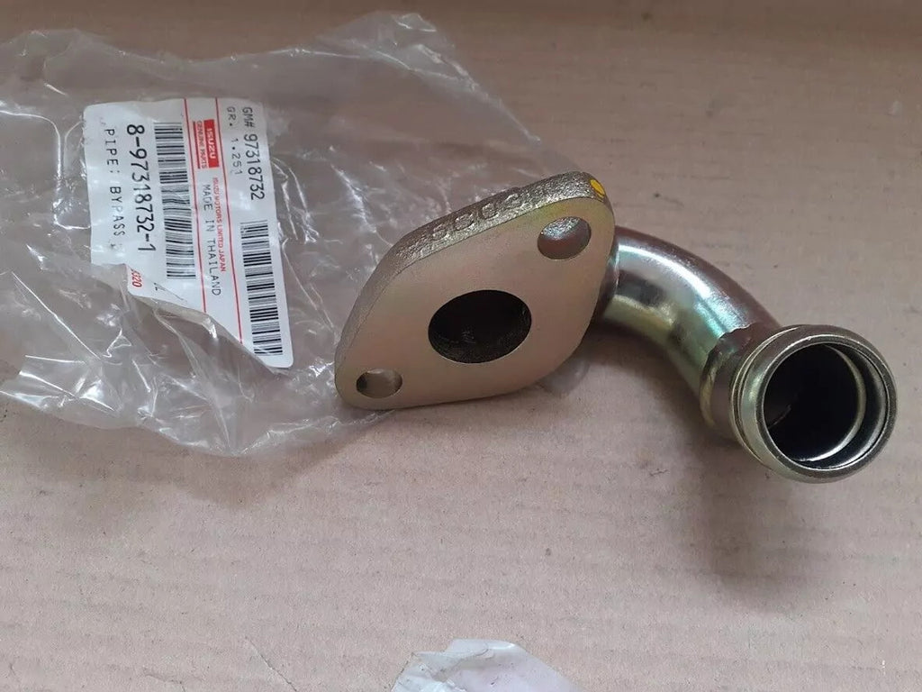 Bypass Pipe fits Isuzu Dmax D-Max Rodeo Denver 8973187321 Genuine View Rear