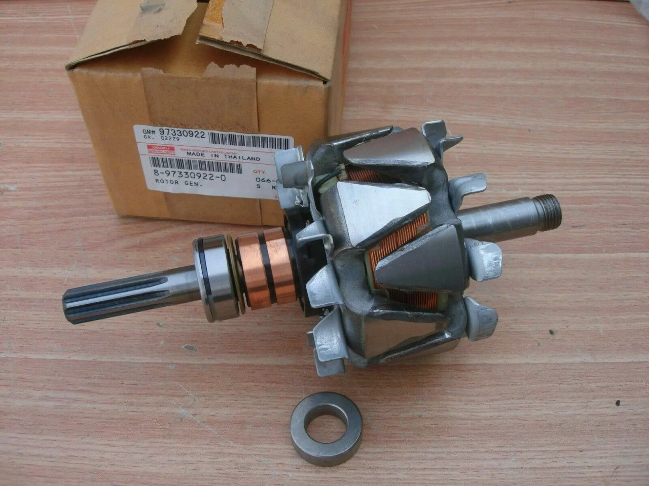 Alternator Generator Rotor fits Isuzu Dmax Pickup TF 4JA1 A/T 4 speed Genuine 8973309220 View Front