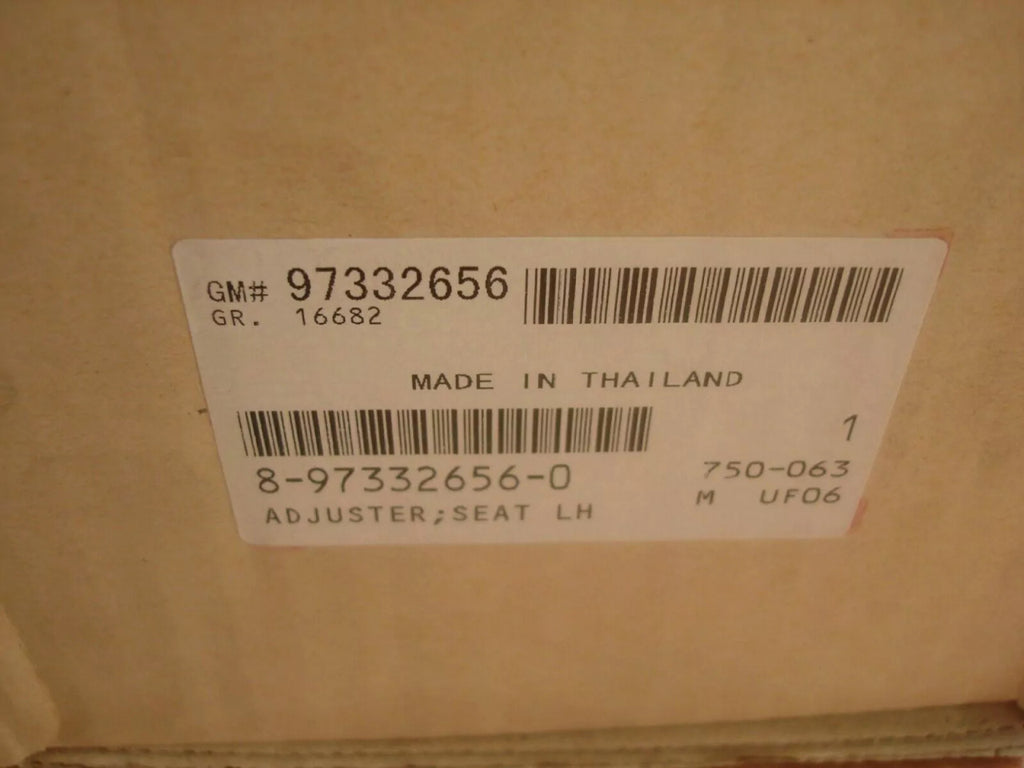 Seat Slide Adjuster Right fits Isuzu Pickup TFS TFR D-Max Dmax Genuine 8973326560 View Left