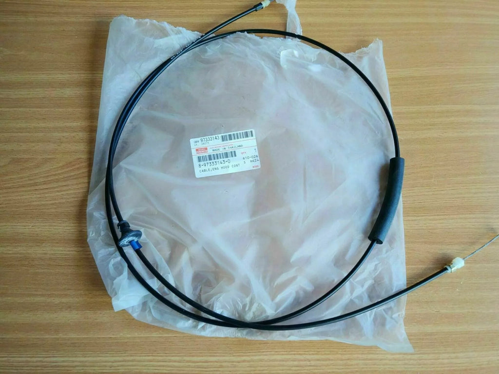 Release Cable Hood Bonnet fits Isuzu DMax D-Max Pickup TF 8973331430 Genuine View Front
