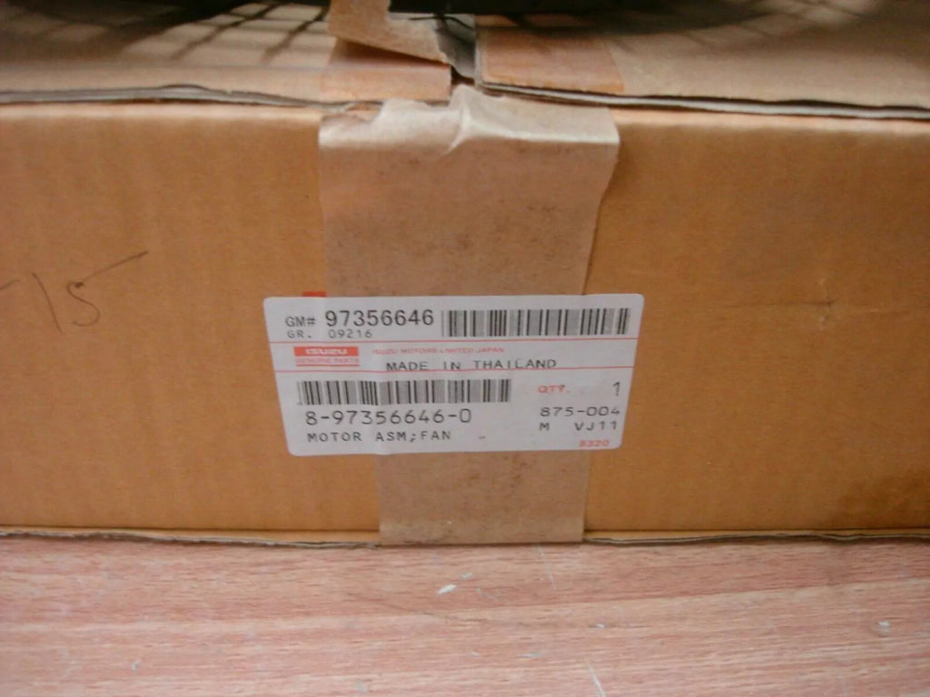 A/C Condenser Fan fits Isuzu Rodeo Dmax UCR MU UCS 8973566460 Genuine View Left