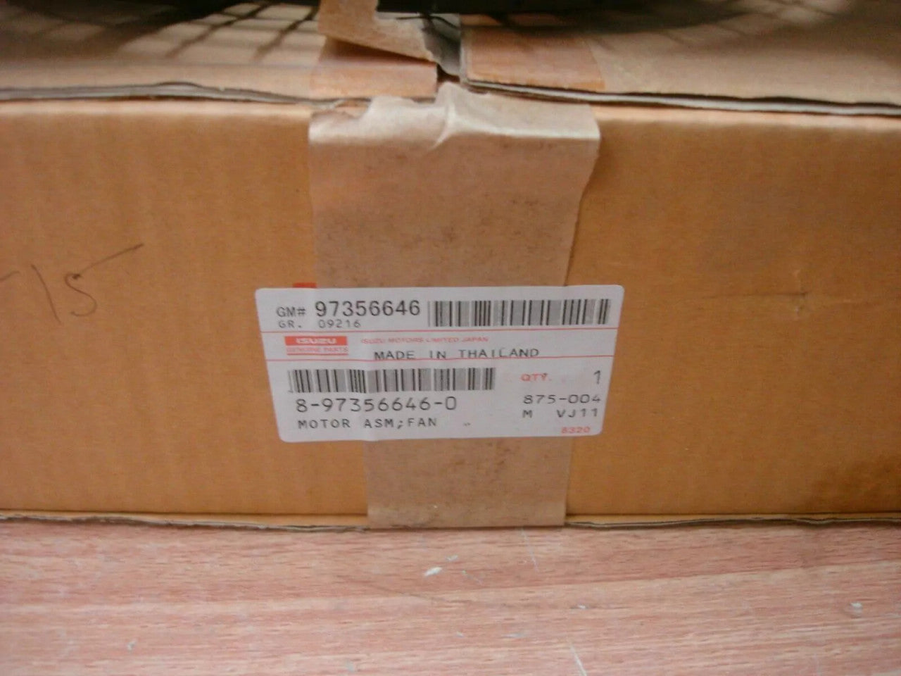 A/C Condenser Fan fits Isuzu Rodeo Dmax UCR MU UCS 8973566460 Genuine View Left