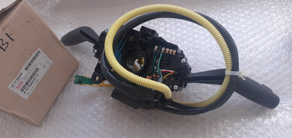 Steering Column Switch fits Isuzu Dmax D-Max Rodeo Denver 8973606950 Genuine View Rear
