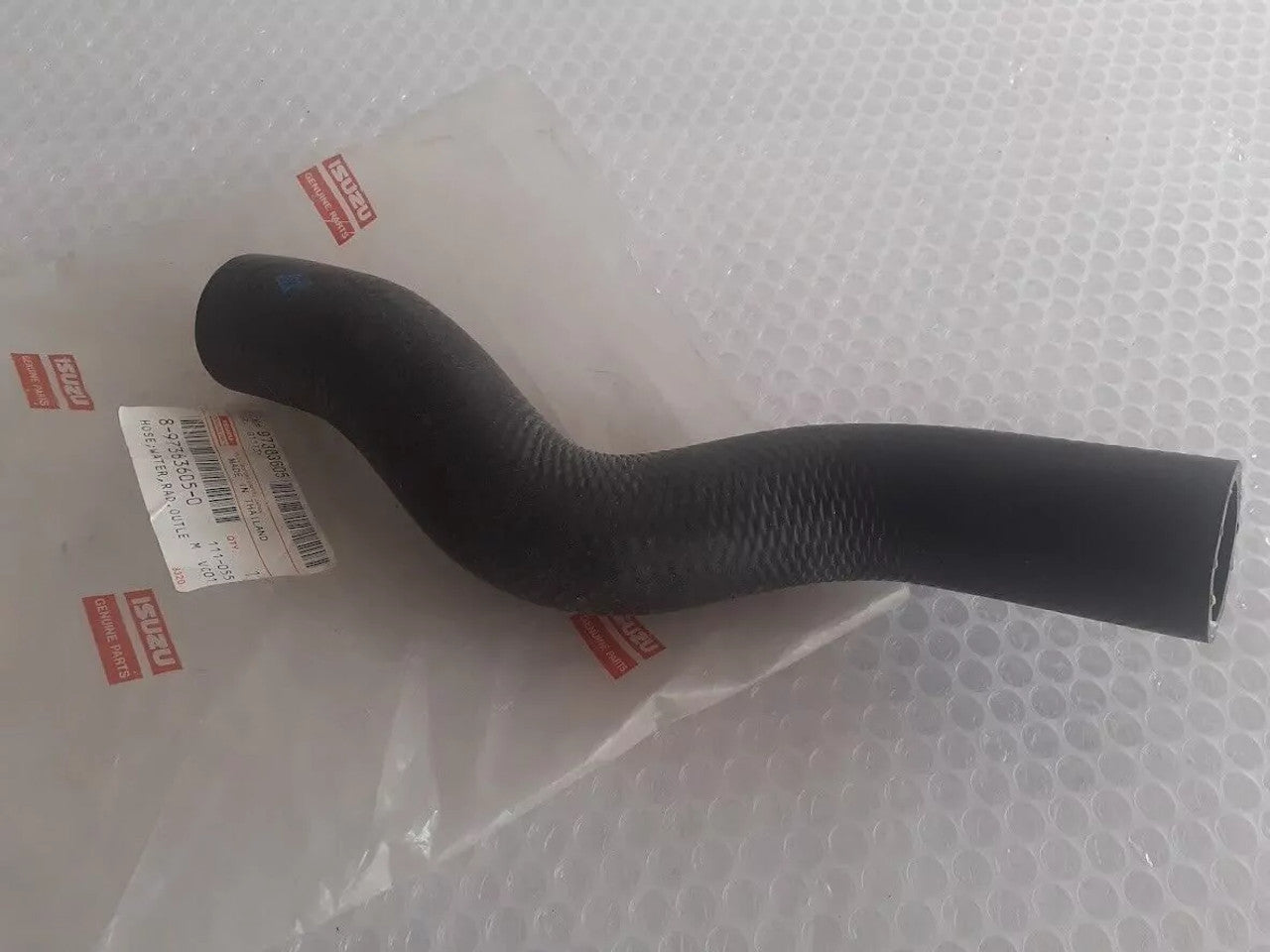 Radiator Hose Lower Outlet fits Isuzu D-Max Dmax 8973636050 Genuine View Rear