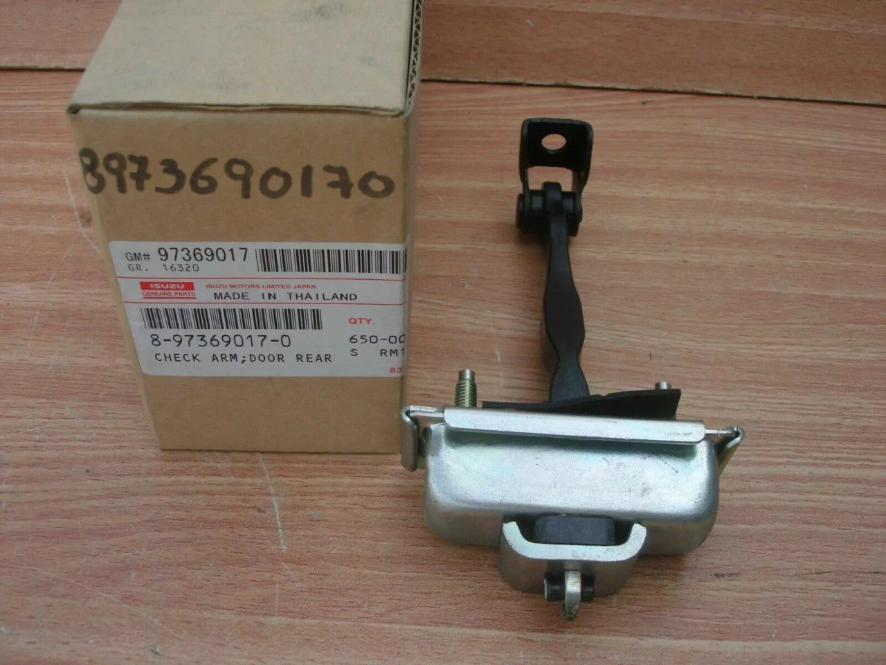 Check Link Rear Door Left / Right fits Isuzu Dmax D-Max Rodeo 8973690170 Genuine View Rear