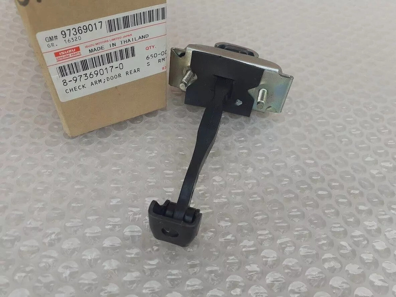 Check Link Rear Door Left / Right fits Isuzu Dmax D-Max Rodeo 8973690170 Genuine View Left