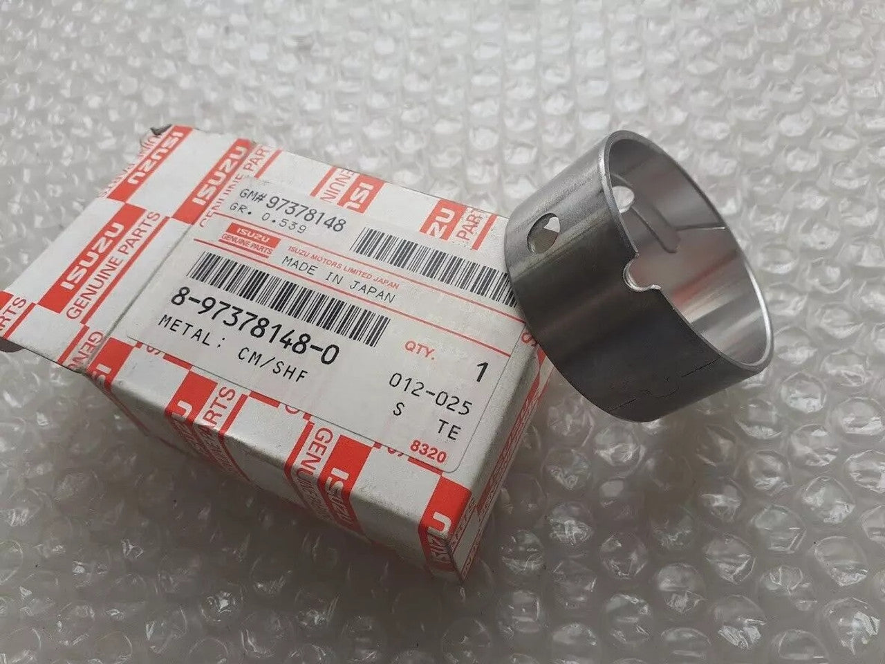 Camshaft Bearing Front fits Isuzu Chevrolet 4JA1 4JB1 4JG2 8973781480 Genuine View Front