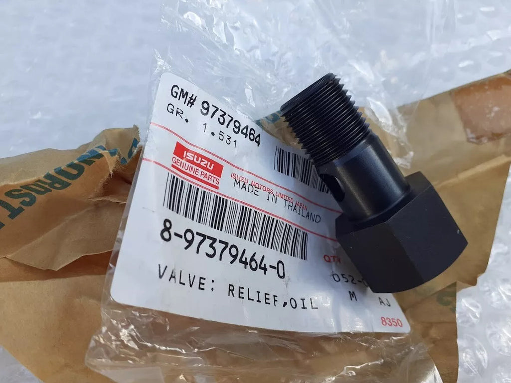 Oil Relief Valve fits Isuzu Dmax Rodeo Denver 4JJ1 8973794640 Genuine View Front