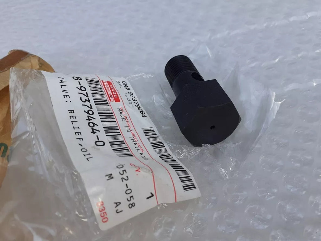 Oil Relief Valve fits Isuzu Dmax Rodeo Denver 4JJ1 8973794640 Genuine View Right
