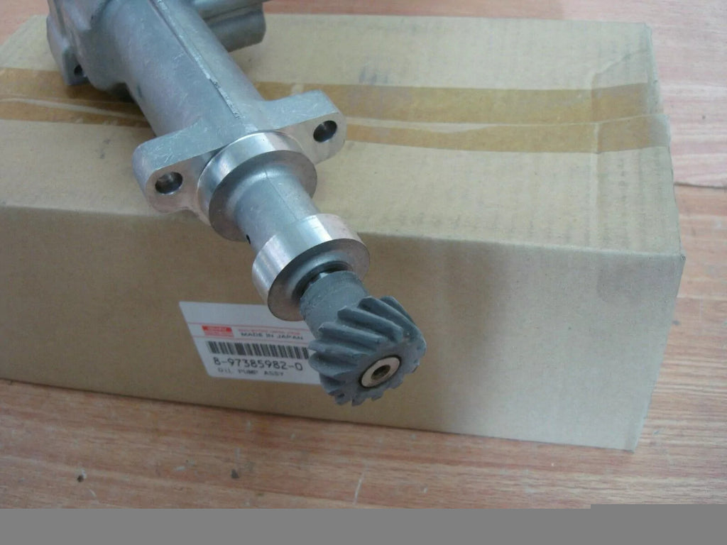 Oil Pump fits Isuzu Pickup TF Opel Campo Chevrolet LUV 4JA1 4JB1/T Genuine 8973859820 View Rear