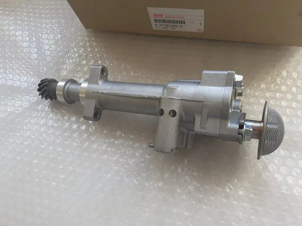 Oil Pump fits Isuzu Pickup TF Opel Campo Chevrolet LUV 4JA1 4JB1/T Genuine 8973859820 View Close Up Front