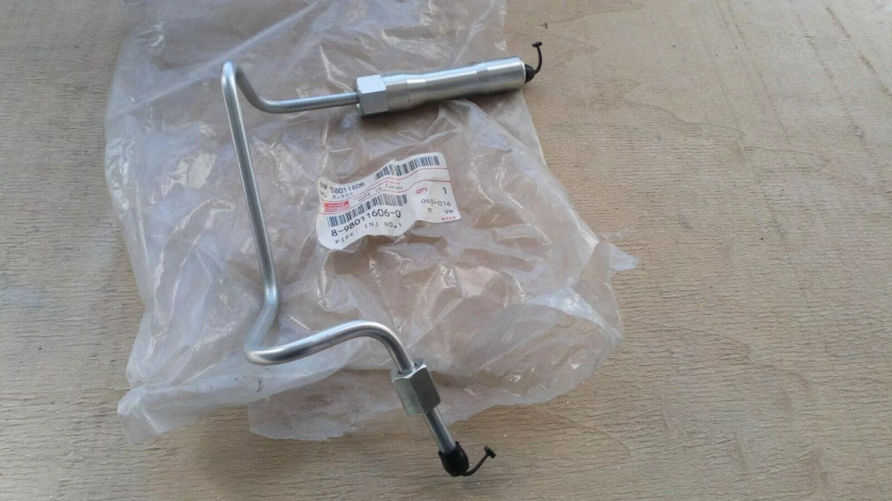 Injection Pipe #1 fits Isuzu Pickup NPR NQR TF 4JJ1 4JK1 4JH1 8980116060 Genuine View Front