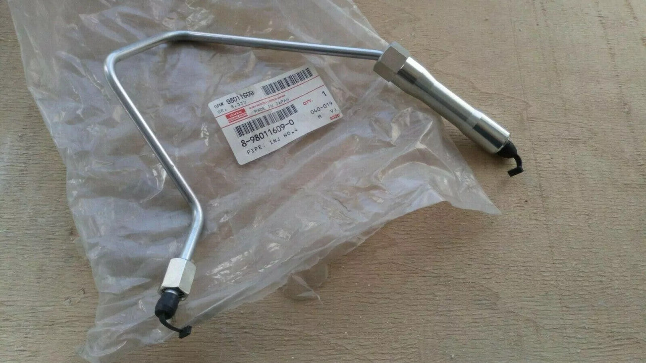 Injection Pipe #4 fits Isuzu Pickup NPR NQR TF 4JJ1 4JK1 4JH1 8980116090 Genuine View Front