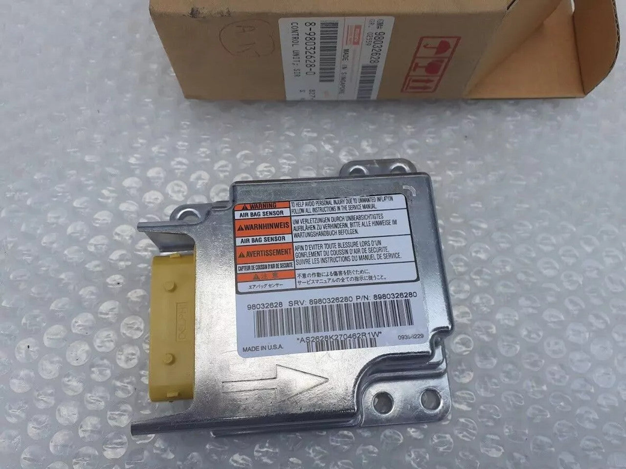 Control Unit fits Isuzu Dmax D-Max Rodeo Denver 8980326280 Genuine View Front