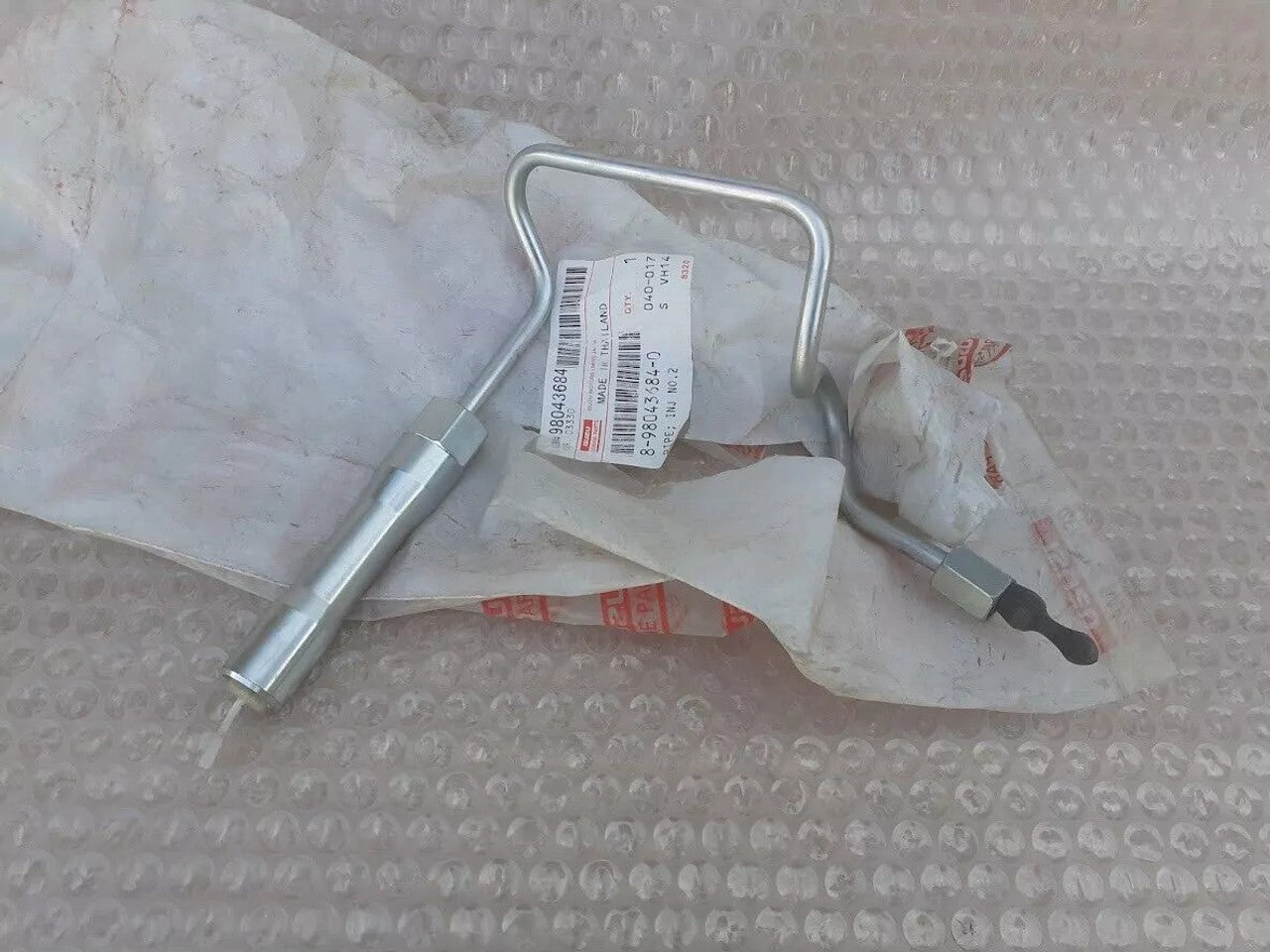 Injection Pipe #2 fits Isuzu Pickup NPR NQR TF 4JJ1 4JK1 4JH1 8980436840 Genuine View Right