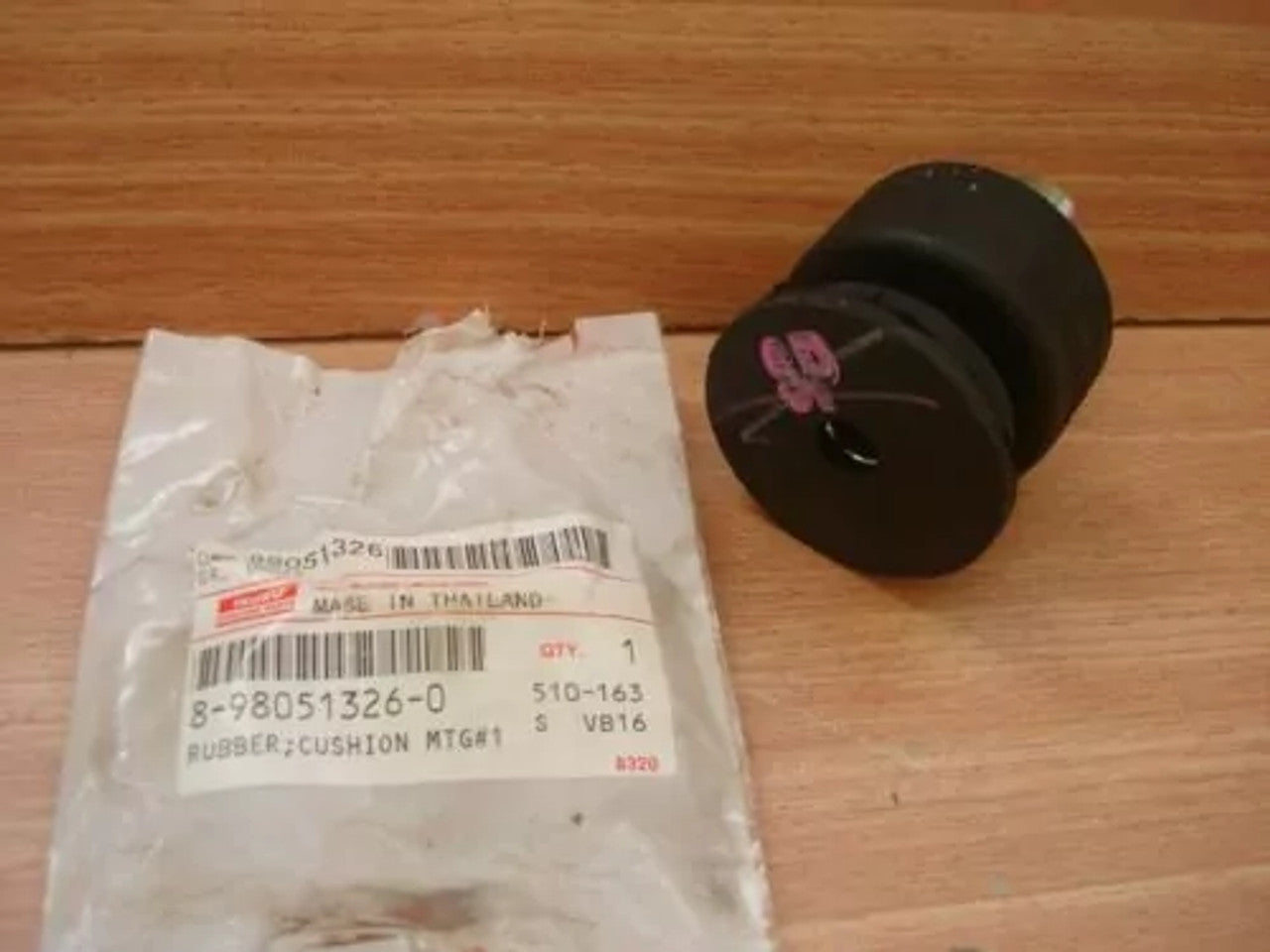 Cabin Rubber Body Cushion fits Isuzu D-Max Dmax TFS TFR 8980513260 Genuine View Rear