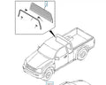 Back Rear Windscreen Window fits Isuzu Dmax D-Max 8981342820 Genuine View Front