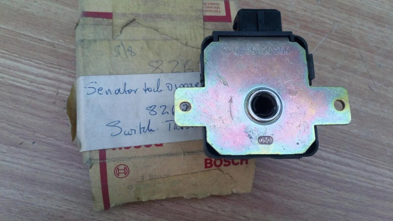 Throttle Switch fits Opel Kadett Monza Manta Senator Ascona 0280120200 8983636 View Rear