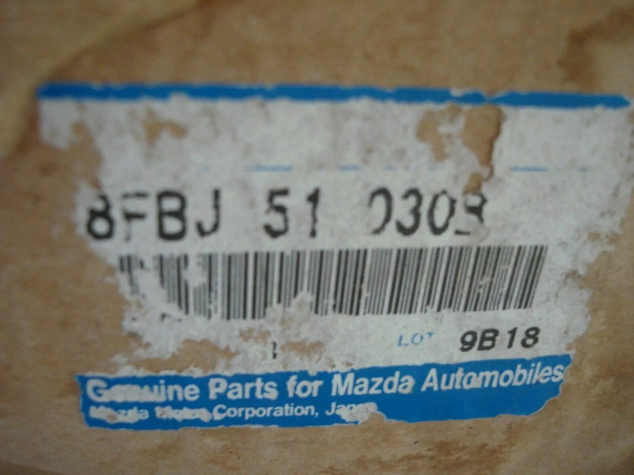 Headlight Right fits Mazda Lantis 8FBJ-51-030B Genuine View Lower