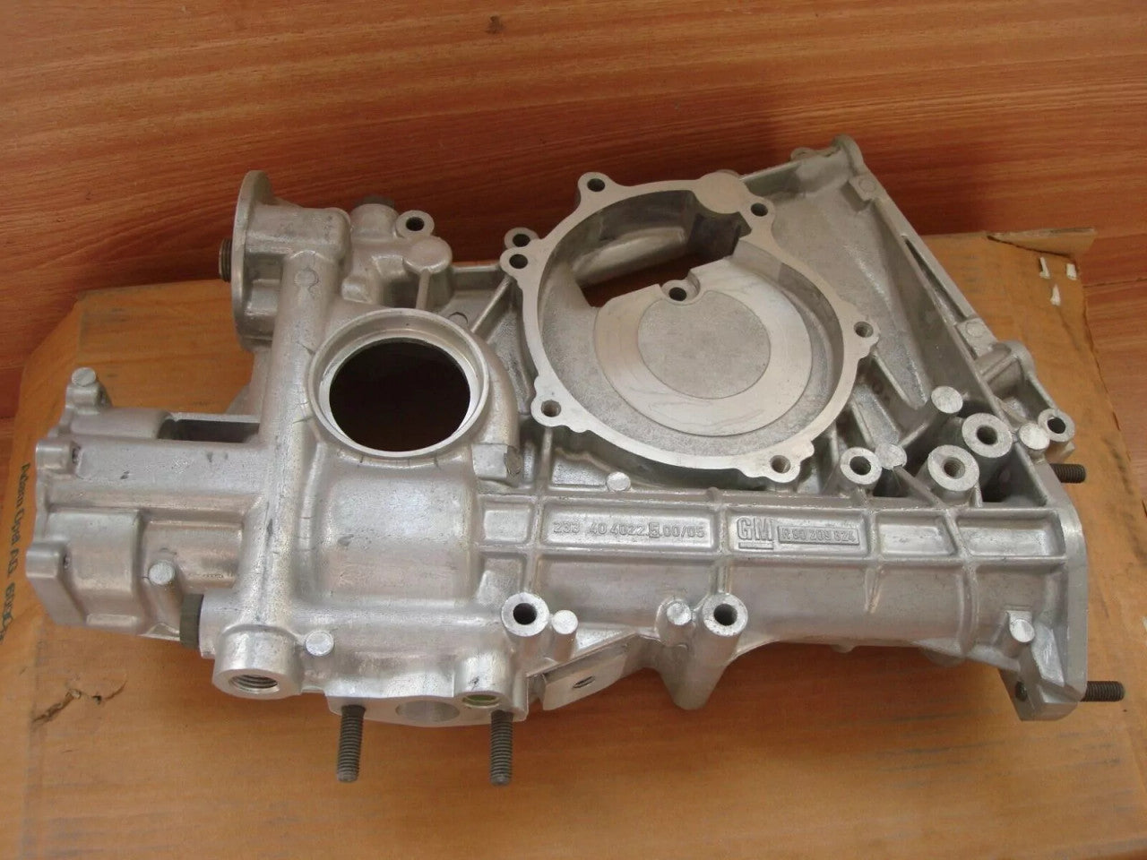 Timing Housing fits Opel Omega A Vauxhall Carlton 2.3D 23YD 90008719 Genuine View Rear