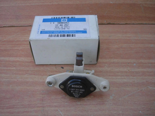 Voltage Regulator fits Opel Omega A Senator B Vauxhall Carlton Genuine 90009353 View Front