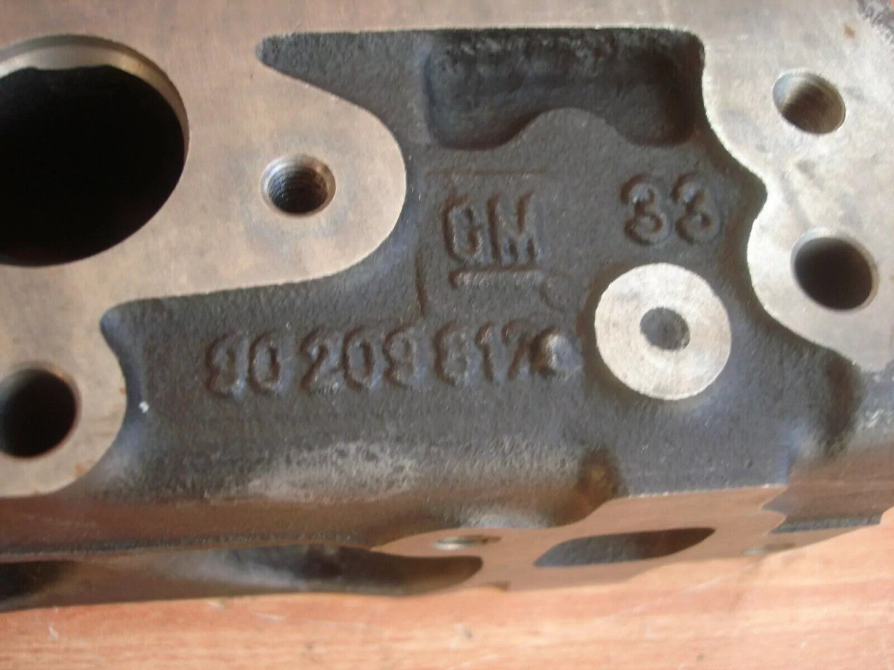 Cylinder Head fits Opel Corsa A Vauxhall Nova 10S engine 90009513 Genuine View Left
