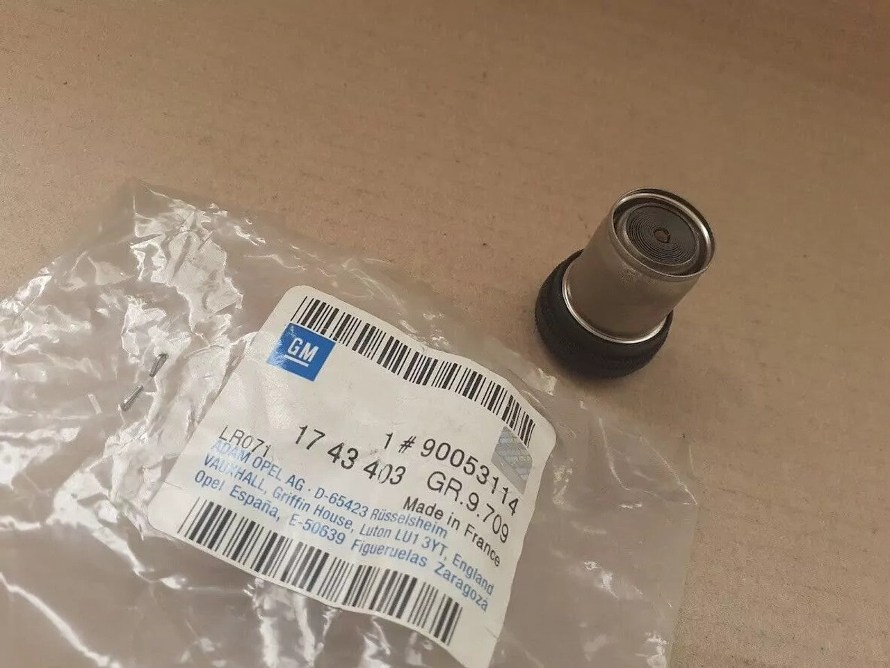 Cigarette Lighter Knob fits Opel Vauxhall 90053114 Genuine View Rear