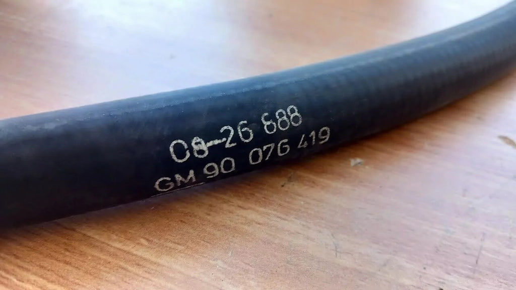 Expansion Tank Hose fits Opel Rekord E Diesel 90076419 Genuine View Rear