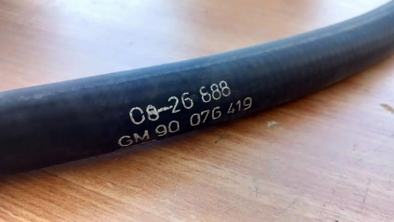 Expansion Tank Hose fits Opel Rekord E Diesel 90076419 Genuine View Rear