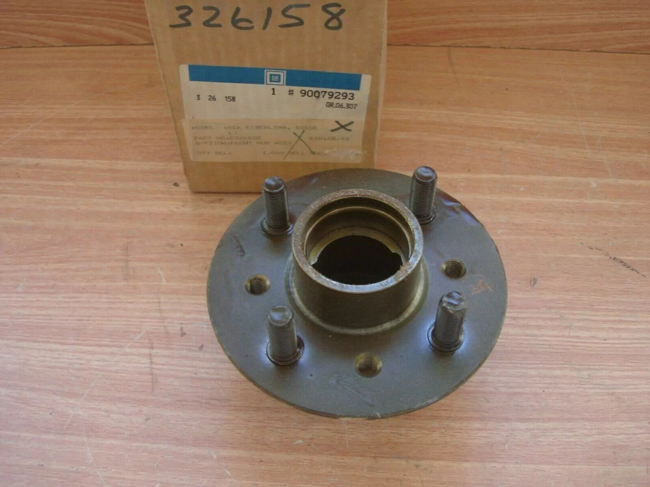 Wheel Hub Front fits Opel Rekord E 90079293 Genuine View Front