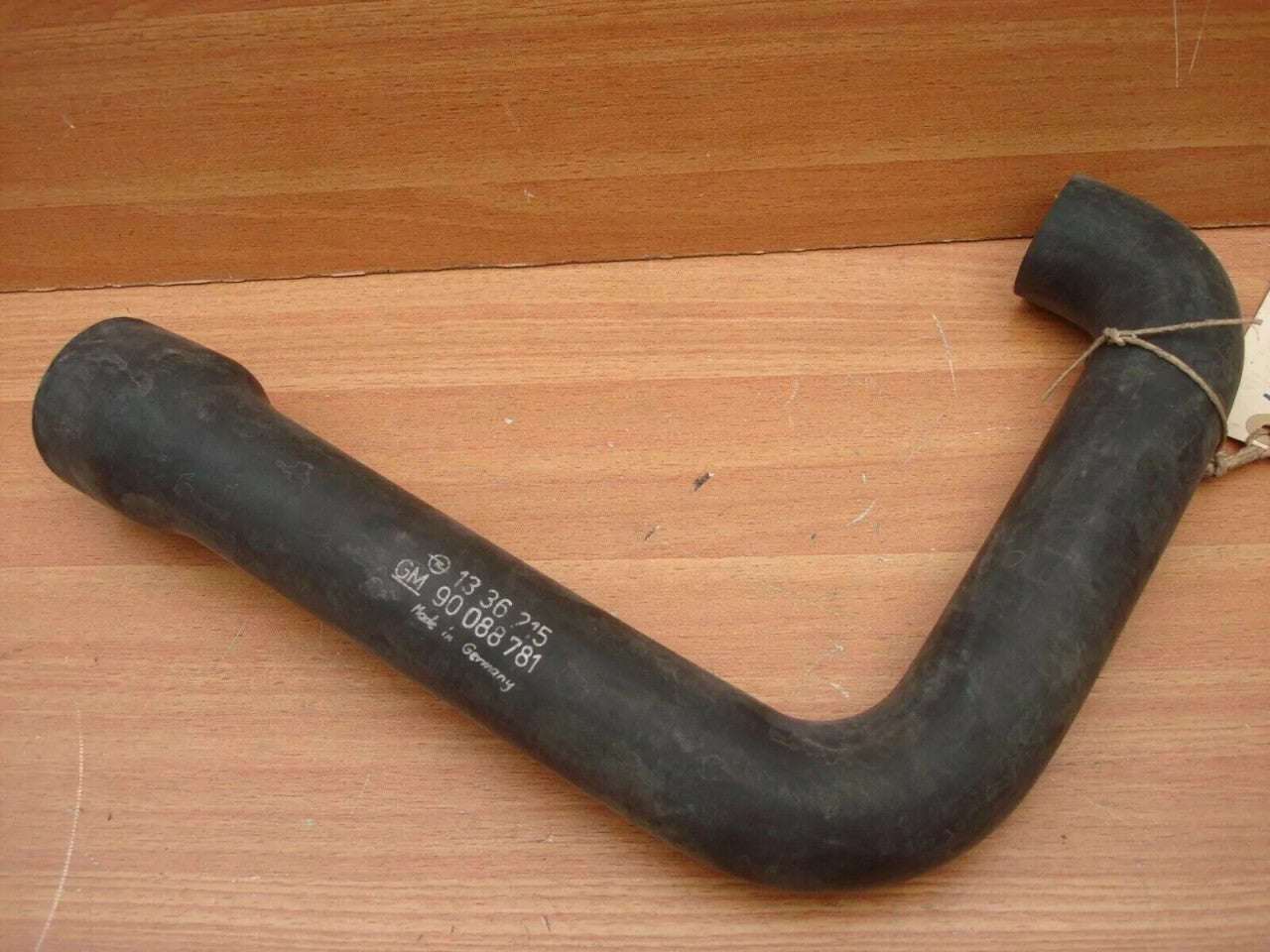 Radiator Hose Lower fits Opel Rekord E 90088781 1336215 Genuine View Front