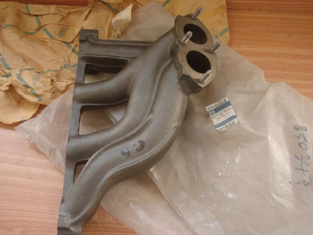 Exhaust Manifold fits Opel Kadett D E Ascona C Vauxhall Cavalier Diesel Genuine 90106466 View Rear