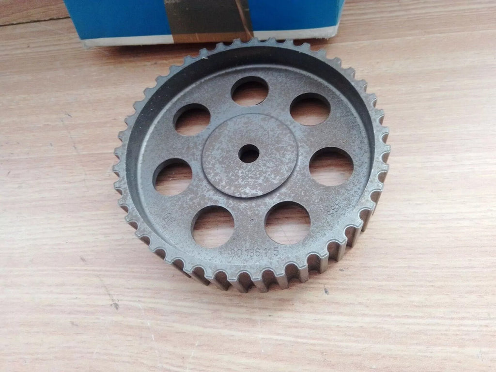 Camshaft Sprocket fits Opel Ascona C Vauxhall Cavalier Diesel 16D 16DA 17D 90136115 View Rear